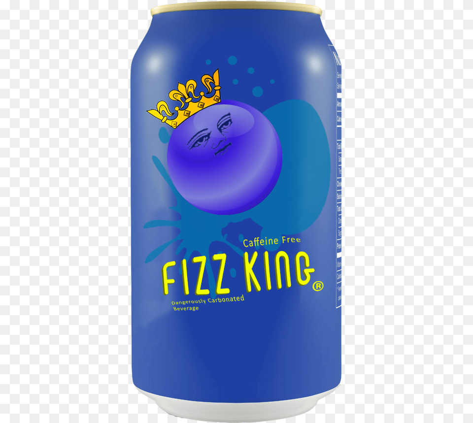 Fizz King Is A Grapefruit Flavoured Soda That Off Brand Soda, Alcohol, Beer, Beverage, Can Free Png