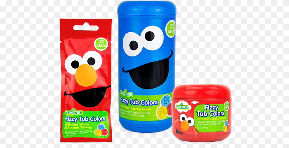 Fizzy Tub Colors Baby Toys, Can, Tin Png Image