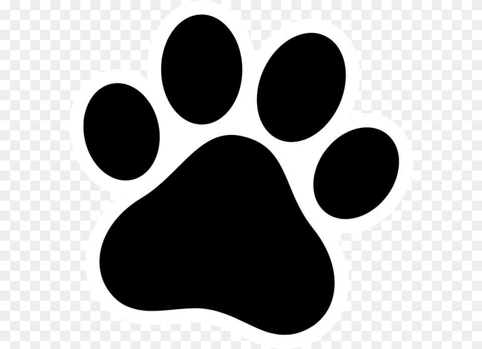 Fjallraven Kanken Transparent Paw Print Sticker, Stencil, Appliance, Blow Dryer, Device Free Png Download