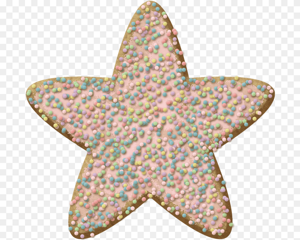 Fjardine Littlestbakeshopsprinkle Star Biscuitpng Clip Bulguksa, Birthday Cake, Cake, Cream, Dessert Png Image