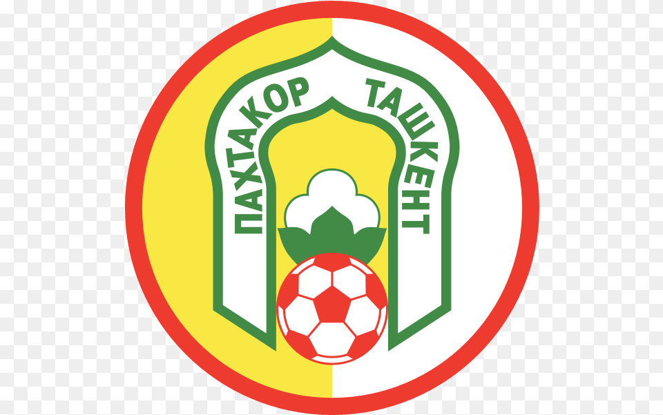 Fk Pakhtakor Tashkent 80u0027s Logo Logo Icon Pakhtakor Old Logo, Ball, Football, Soccer, Soccer Ball Free Png Download
