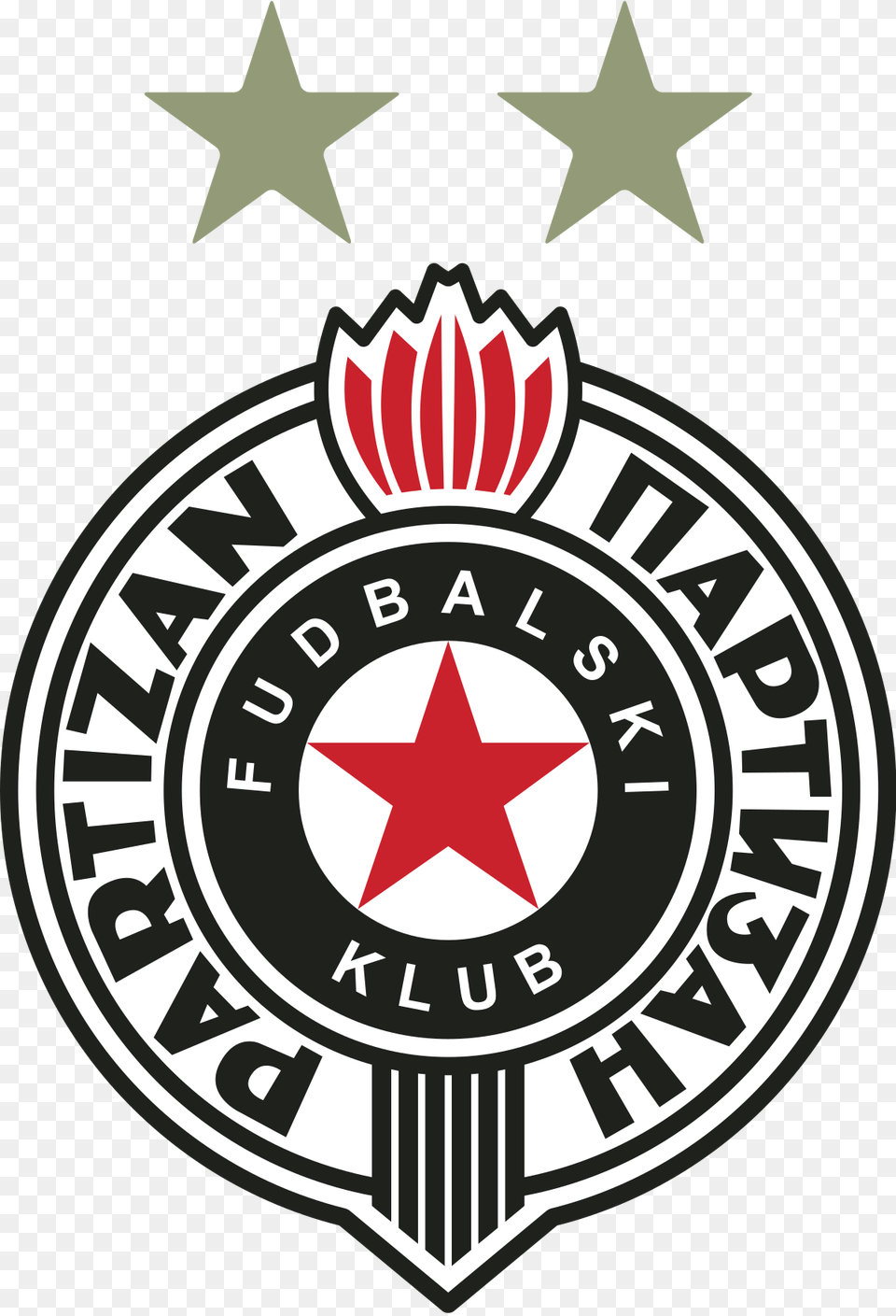 Fk Partizan Logo, Symbol, Badge, Emblem, Ammunition Free Transparent Png