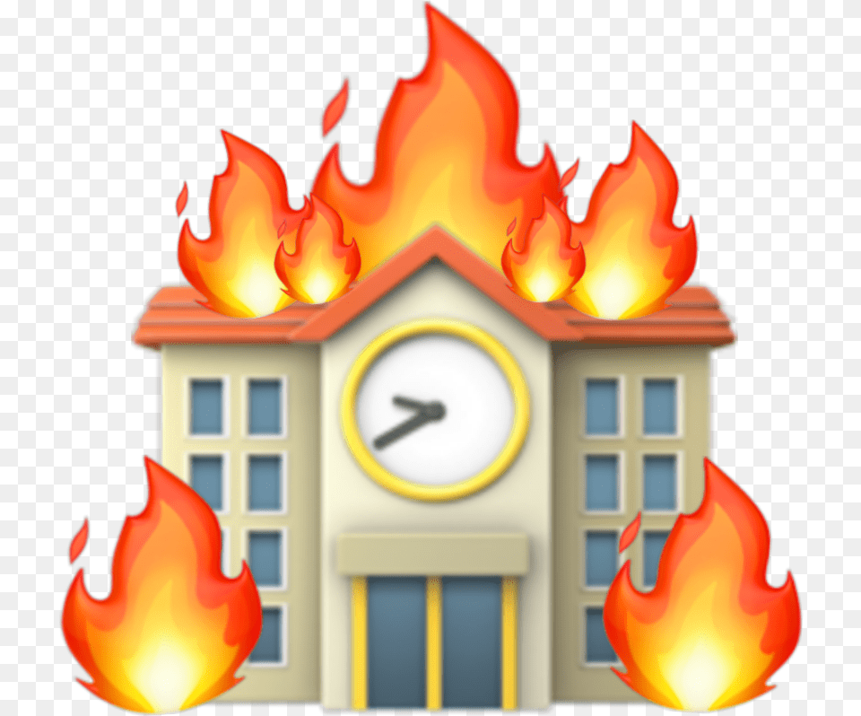 Fk School Aesthetic School Emoji, Architecture, Building, Clock Tower, Tower Free Transparent Png