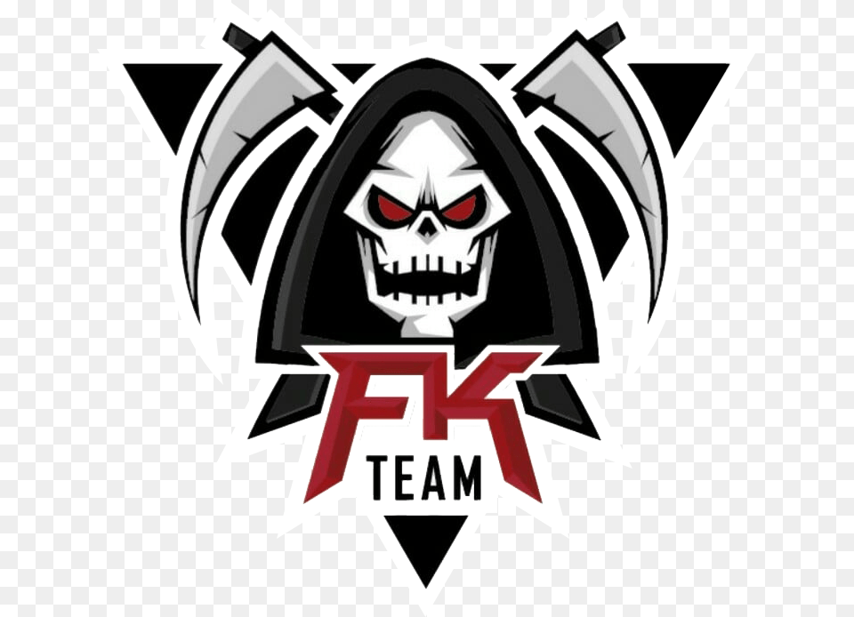 Fk Team Logo For Pubg, Emblem, Symbol, Person, Face Png