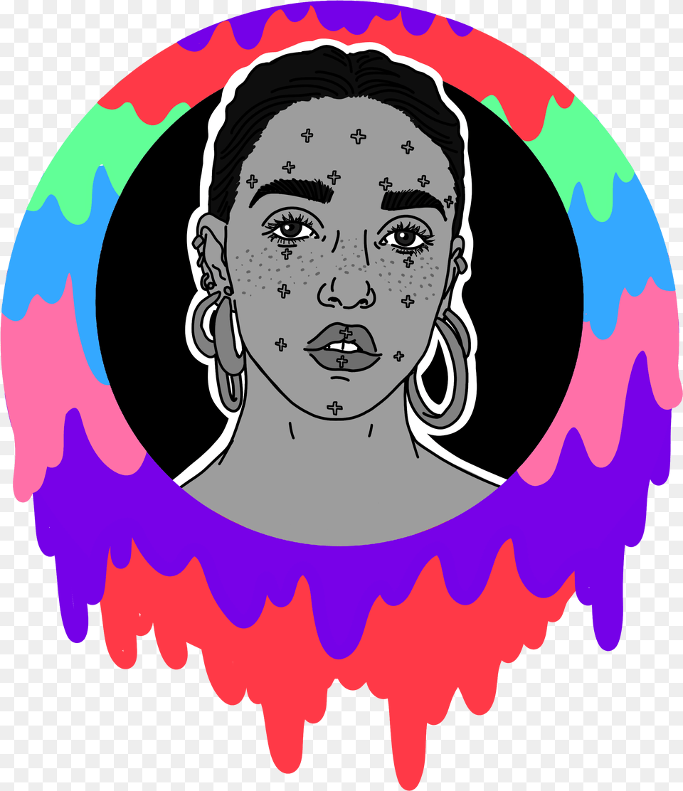 Fka Twigs Illustration, Accessories, Jewelry, Earring, Face Png