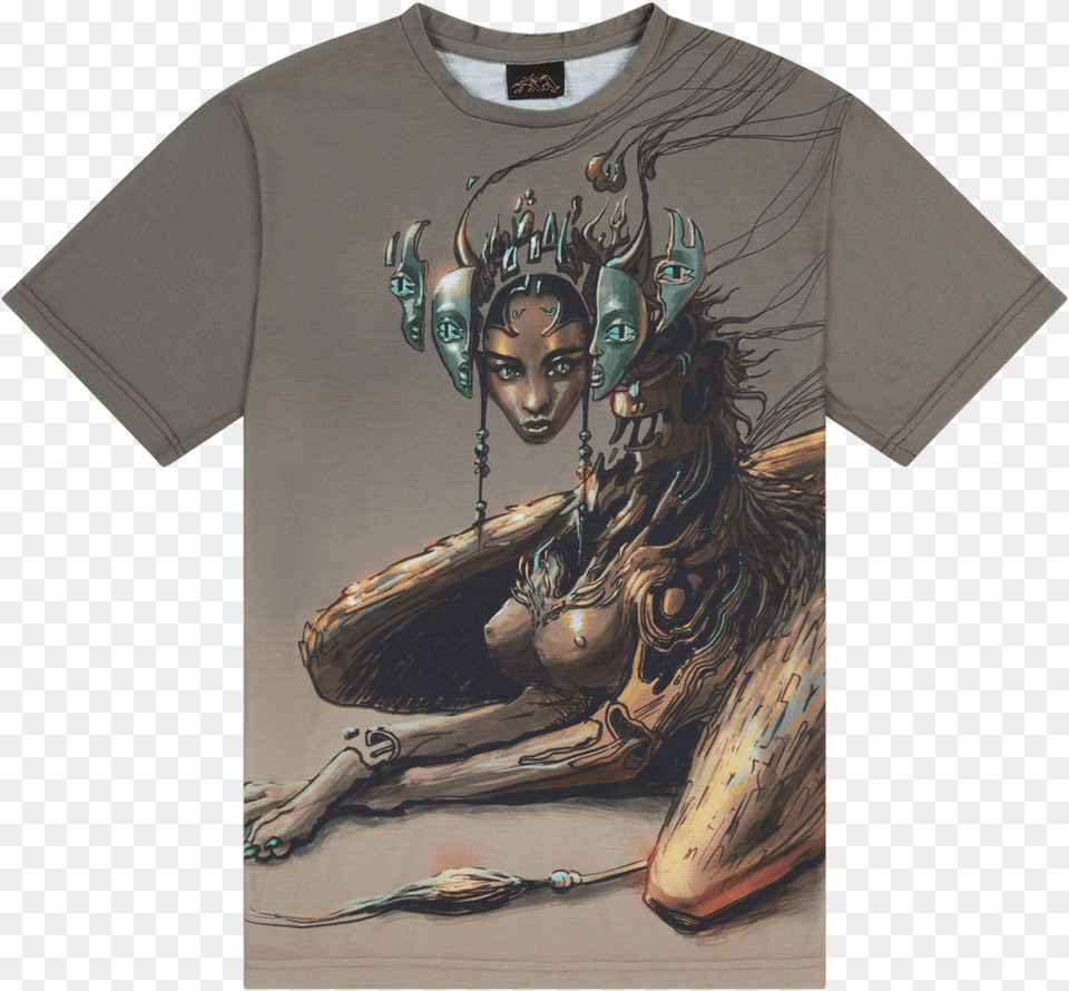 Fka Twigs Sphinx Fka Twigs Andrew Thomas Huang, T-shirt, Clothing, Adult, Person Png Image