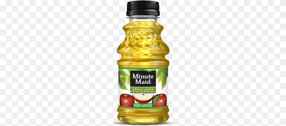 Fl Oz Bottle Minute Maid Apple Juice Bottle, Beverage, Food, Ketchup, Produce Free Png