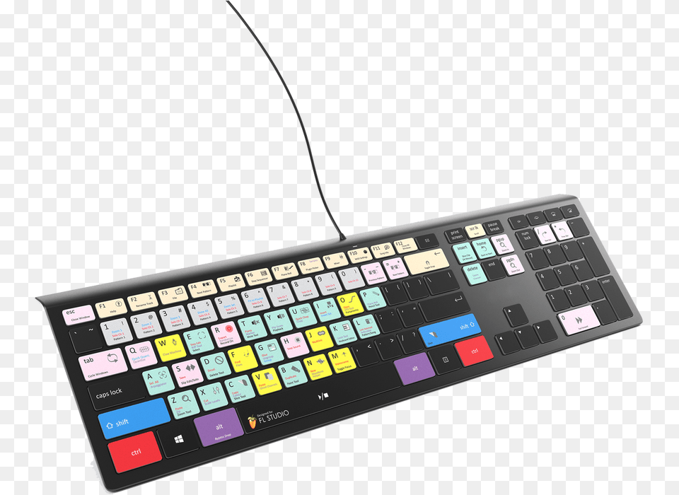 Fl Studio Keyboard Fl Studio Keyboard Pc, Computer, Computer Hardware, Computer Keyboard, Electronics Png