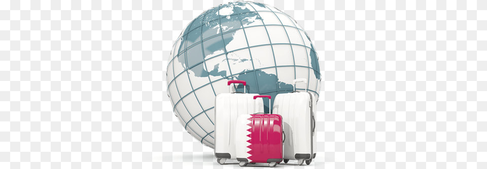 Flag, Baggage, Suitcase, Clothing, Hardhat Png Image