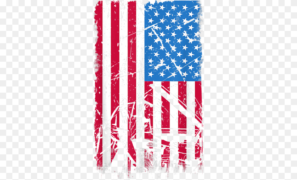 Flag, American Flag, Transportation, Vehicle, Airplane Png Image