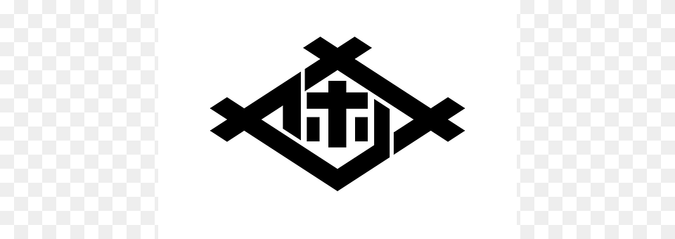 Flag Stencil, Cross, Symbol, Logo Free Png