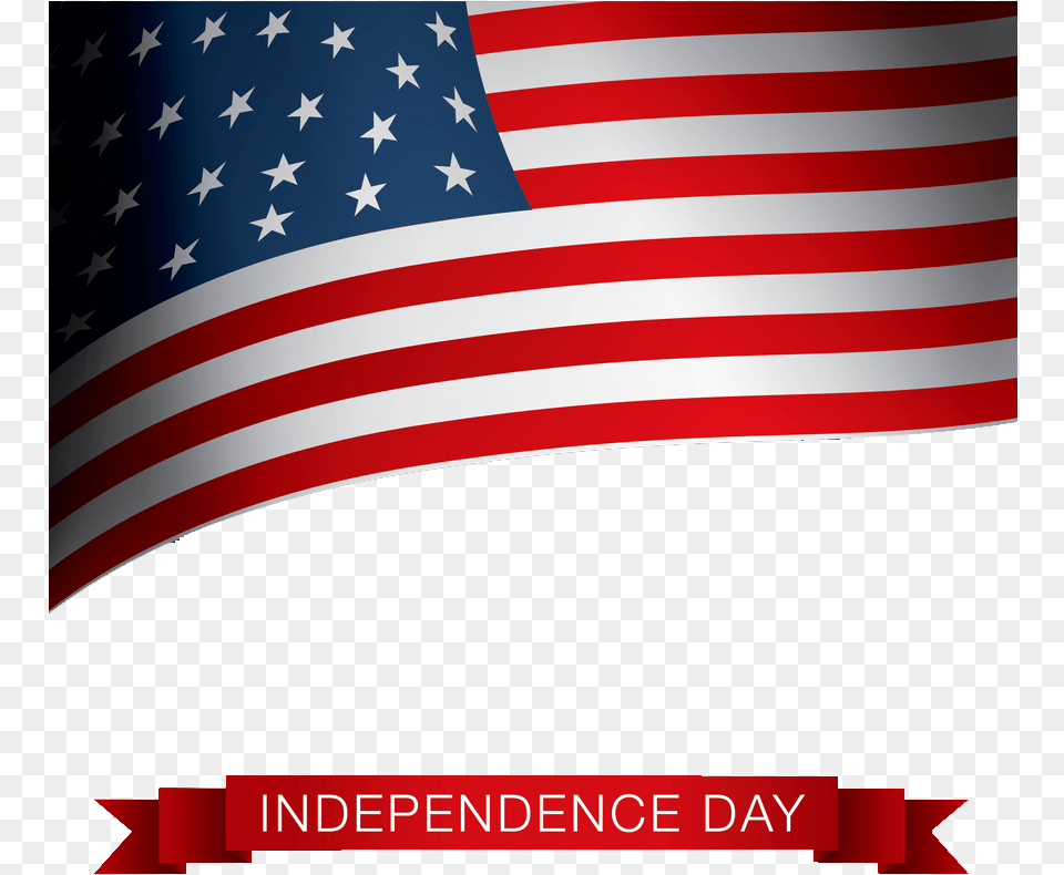 Flag 4th Of July, American Flag Free Transparent Png
