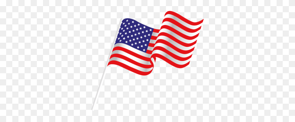 Flag American Transparent Background, American Flag Free Png Download
