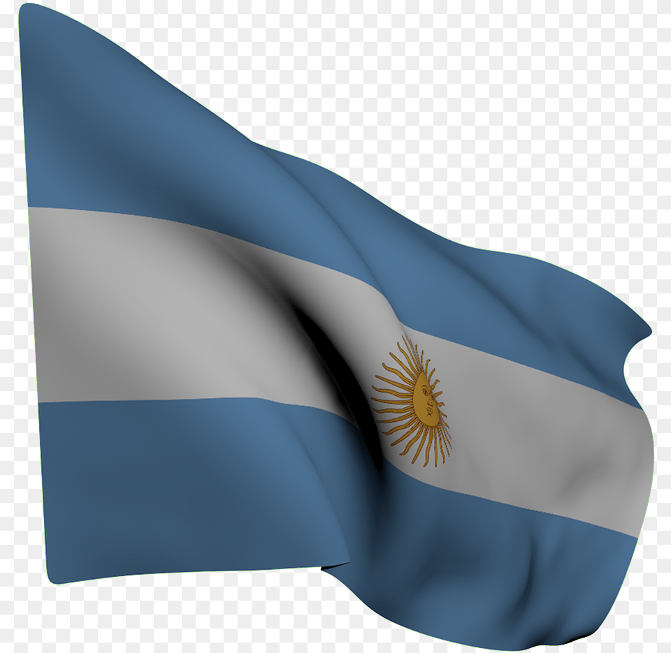 Flag Argentina Blue Bandera De Argentina Ondeando, Argentina Flag Png
