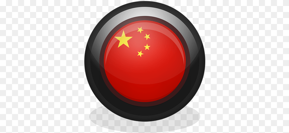 Flag China Country Image On Pixabay Circle, Symbol, Electronics, Disk Free Png