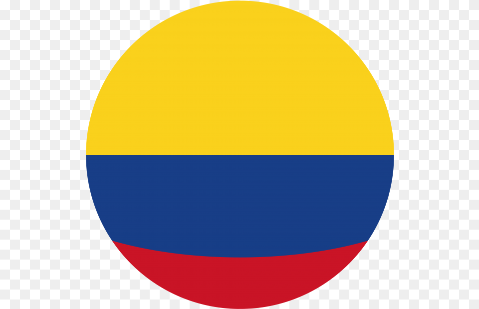 Flag Circle Colombia Round Flag Colombia Flag Icon Transparent Colombia Flag Icon, Sphere, Astronomy, Moon, Nature Png