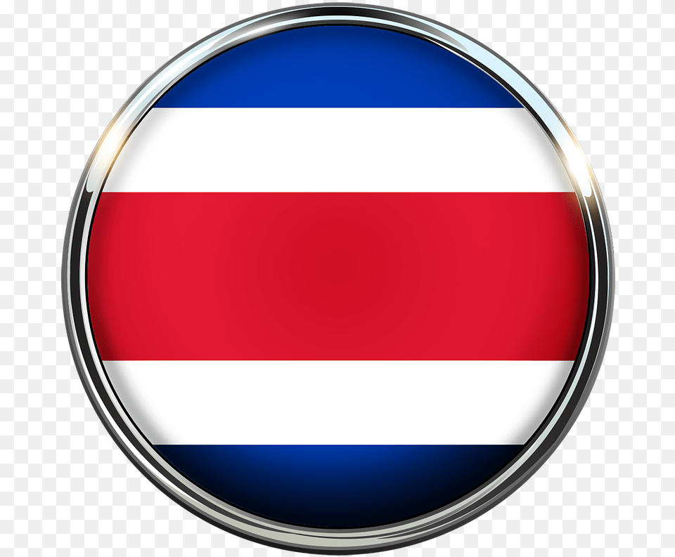 Flag Circle Costa Rica Free On Pixabay Costa Rica Bandeira, Logo Png