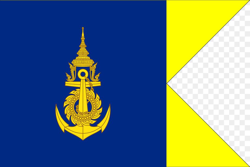 Flag Commander Of The Royal Thai Marine Corps Clipart, Logo, Symbol Free Transparent Png
