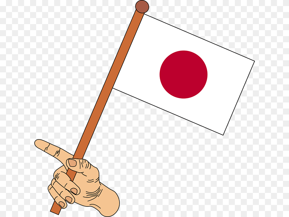 Flag Flag Of Japan Japan Japanese Flag Graphics Transparent Nepali Flag, Japan Flag, Baby, Person Png Image