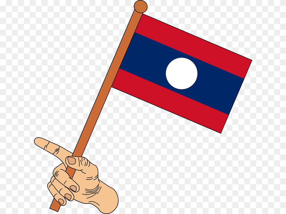 Flag Flag Of Laos Laos The Lao Flag Graphics Nepal Flag Hd, Baby, Person Free Png Download