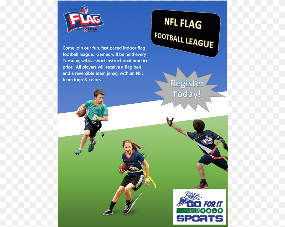 Flag Football League Flyer, Advertisement, Poster, Clothing, Glove Png Image