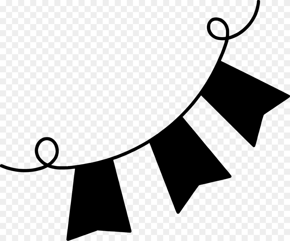 Flag Garland Silhouette, Accessories, Earring, Jewelry, Cross Png Image