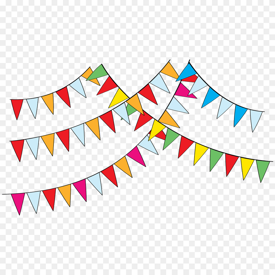 Flag Garlands Clipart, Toy, Kite, Animal, Fish Png Image