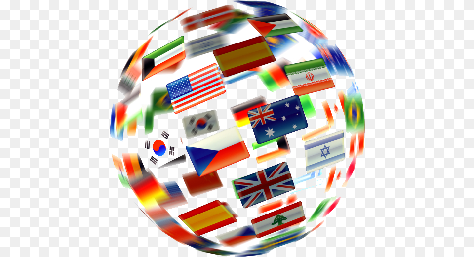 Flag Globe Clear International Traffic In Arms Regulation Itar By, Sphere, Astronomy, Outer Space, Planet Png