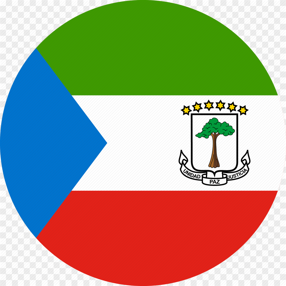 Flag Gq Guinea Republic Icon, Logo, Disk Free Png