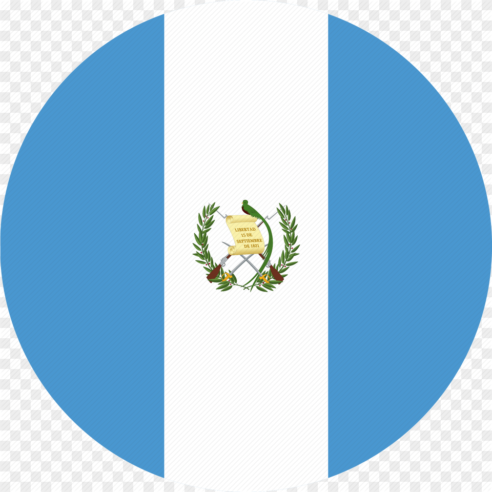 Flag Gt Guatemala Icon, Emblem, Symbol, Logo Png Image
