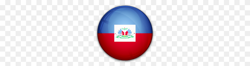 Flag Haiti Of Icon, Sphere, Logo Png Image