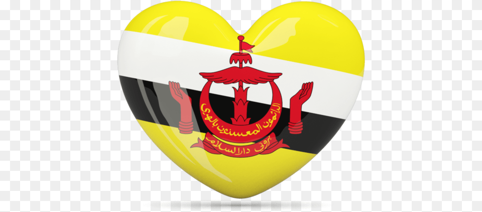 Flag Icon Of Brunei At Format Brunei Darussalam Flag, Logo, Symbol, Badge Free Png