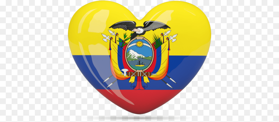 Flag Icon Of Ecuador At Format Ecuador Flag In A Heart, Logo, Guitar, Musical Instrument Free Png