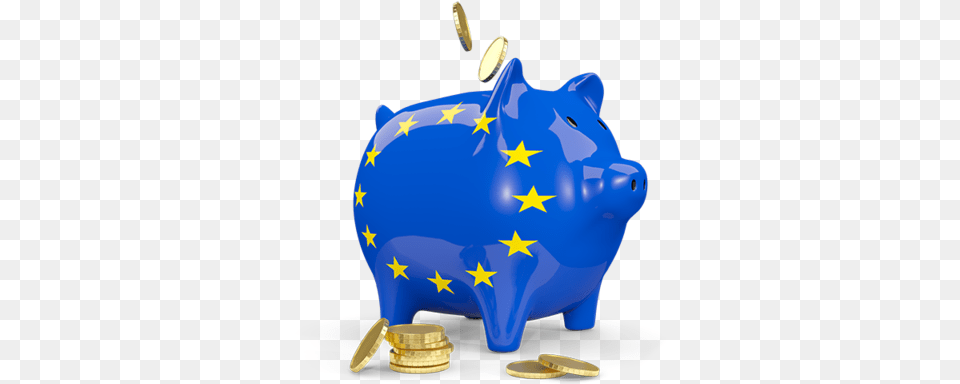 Flag Icon Of European Union At Format New Zealand Piggy Bank, Piggy Bank, Animal, Bear, Mammal Free Transparent Png