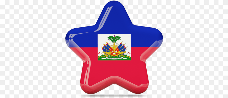 Flag Icon Of Haiti At Format Mexican Flag Star, Logo, Badge, Symbol Free Transparent Png