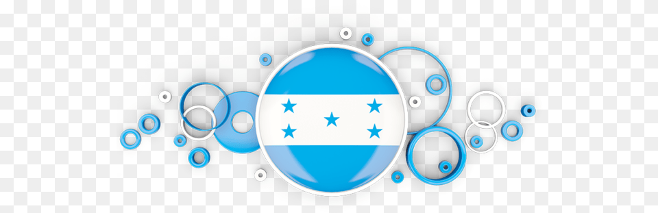 Flag Icon Of Honduras At Format Background Ghana Flag, Disk, Outdoors, Sphere, Nature Free Png