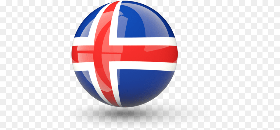 Flag Icon Of Iceland At Format Iceland Flag, Sphere, Ball, Football, Soccer Png Image