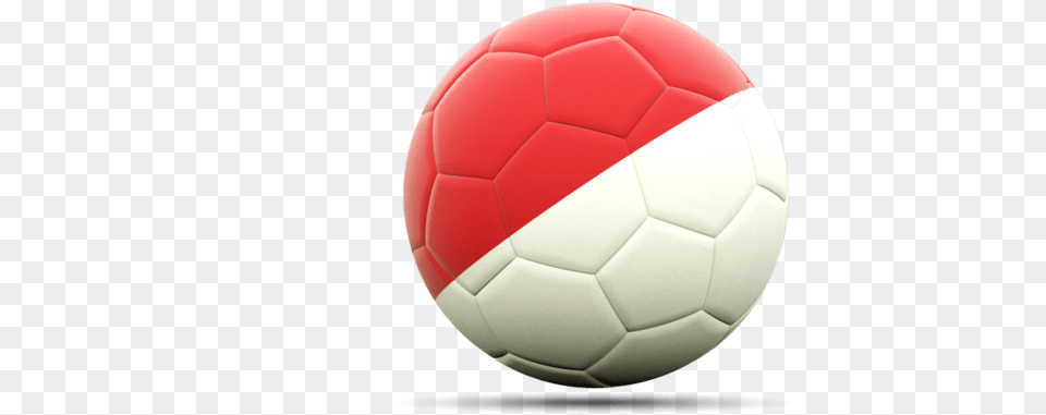 Flag Icon Of Indonesia At Format Indonesia Flag Football, Ball, Soccer, Soccer Ball, Sport Free Png