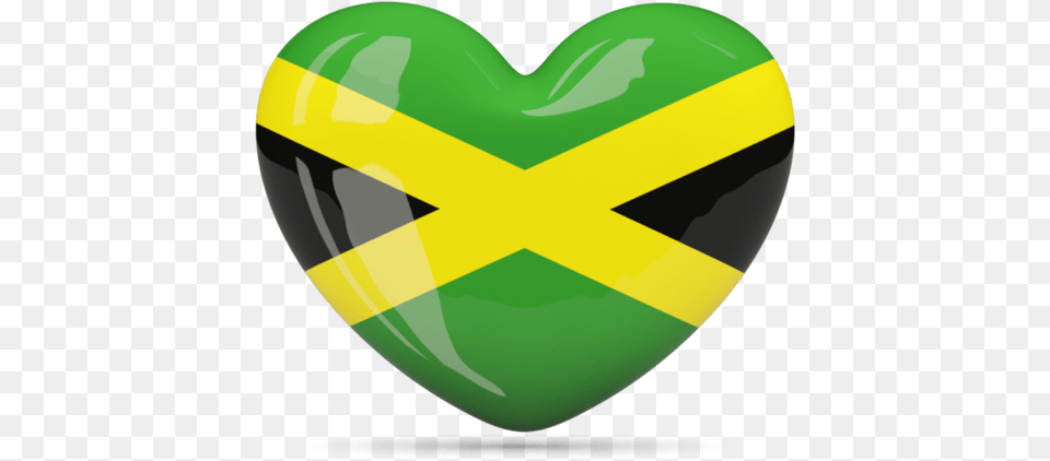 Flag Icon Of Jamaica At Format Jamaica Heart Flag, Logo, Clothing, Hardhat, Helmet Free Png Download