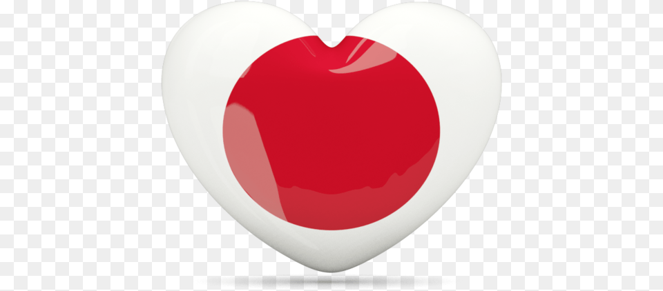 Flag Icon Of Japan At Format Japan Flag Heart Free Png Download