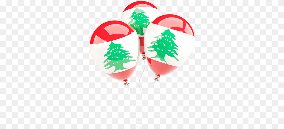 Flag Icon Of Lebanon At Format Lebanese Flag Balloon Free Png Download