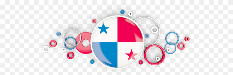 Flag Icon Of Panama At Format Background Kenyan Flag, Logo, Symbol, Sphere, Disk Png