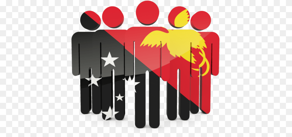 Flag Icon Of Papua New Guinea At Format Papua New Guinea Flag Round, Dynamite, Weapon, Body Part, Hand Png Image