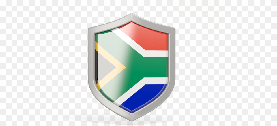Flag Icon Of South Africa At Format South Africa Flag Shield, Armor Free Png