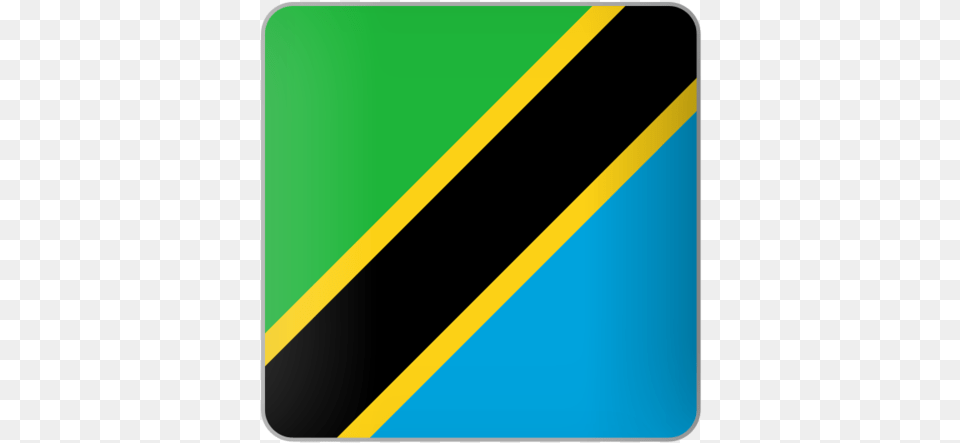 Flag Icon Of Tanzania At Format Tanzania Flag Square Free Transparent Png