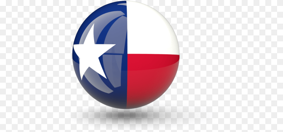 Flag Icon Of Texas Texas Flag Icon, Sphere, Ball, Football, Sport Png Image
