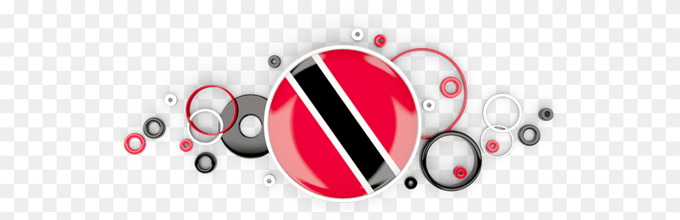 Flag Icon Of Trinidad And Tobago At Format Background Ghana Flag, Symbol, Disk, Sign, Emblem Free Png Download