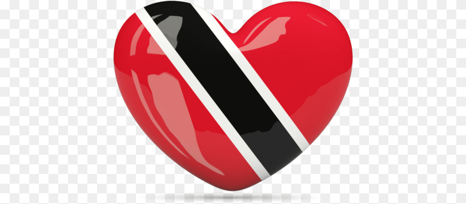 Flag Icon Of Trinidad And Tobago At Format Trinidad And Tobago Heart, Food, Ketchup Png Image