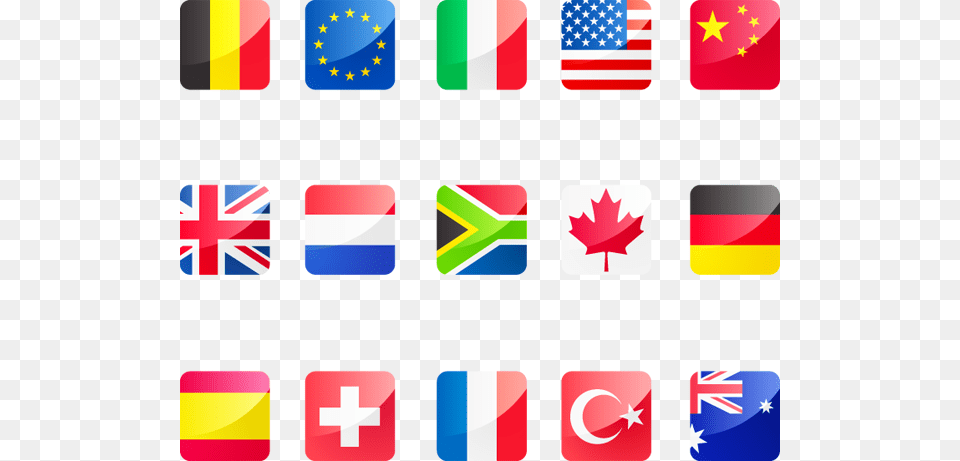 Flag Icons, American Flag Free Png Download