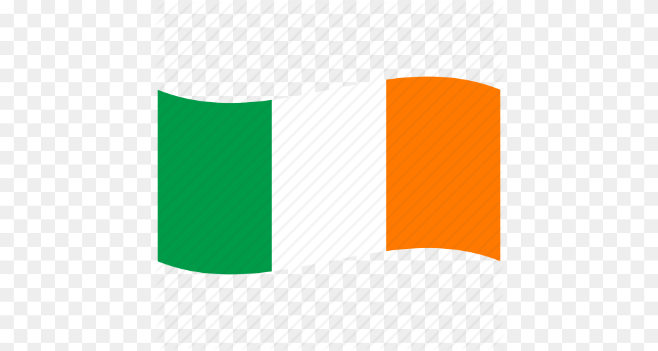 Flag Ie Ireland Irish Flag Republic Waving Flag White Icon Free Png Download